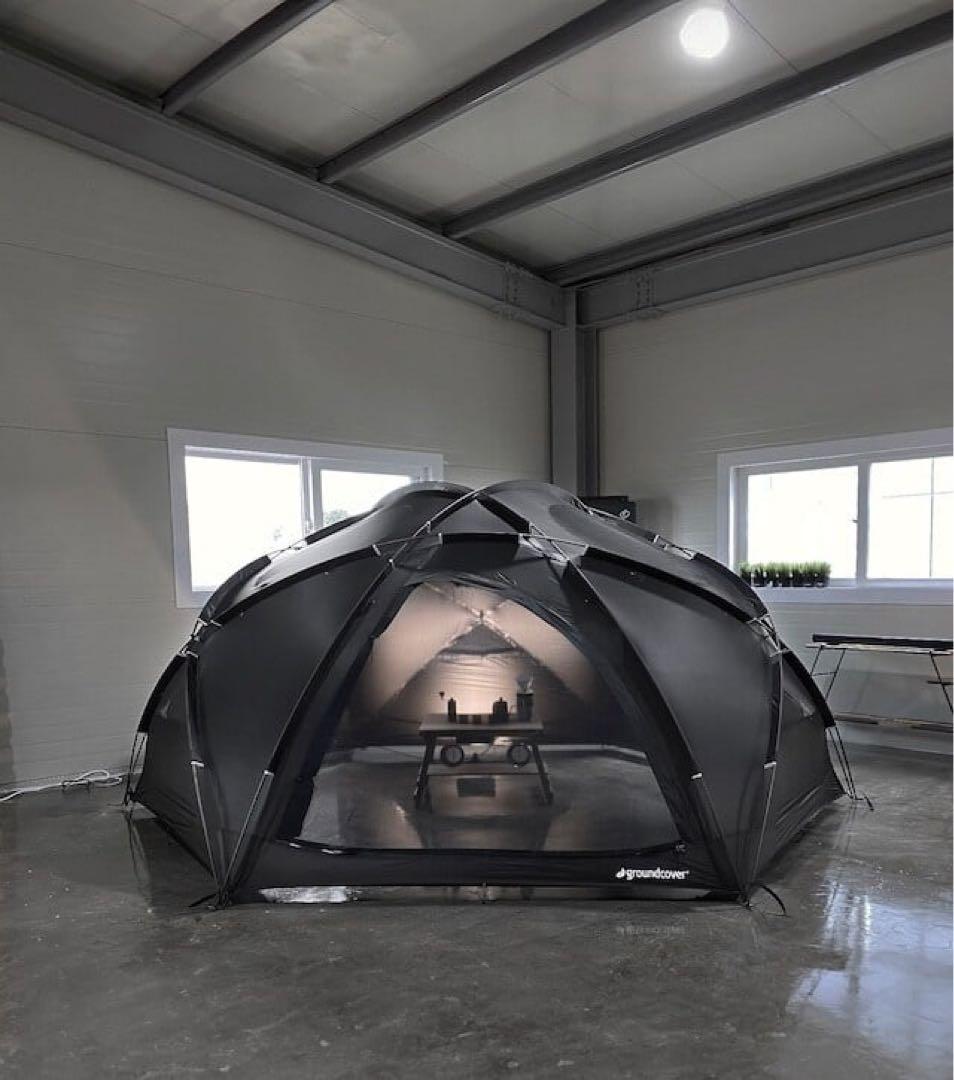 【新品】グラウンドカバー アコンハウス3.45 ブラックACORN HOUSE