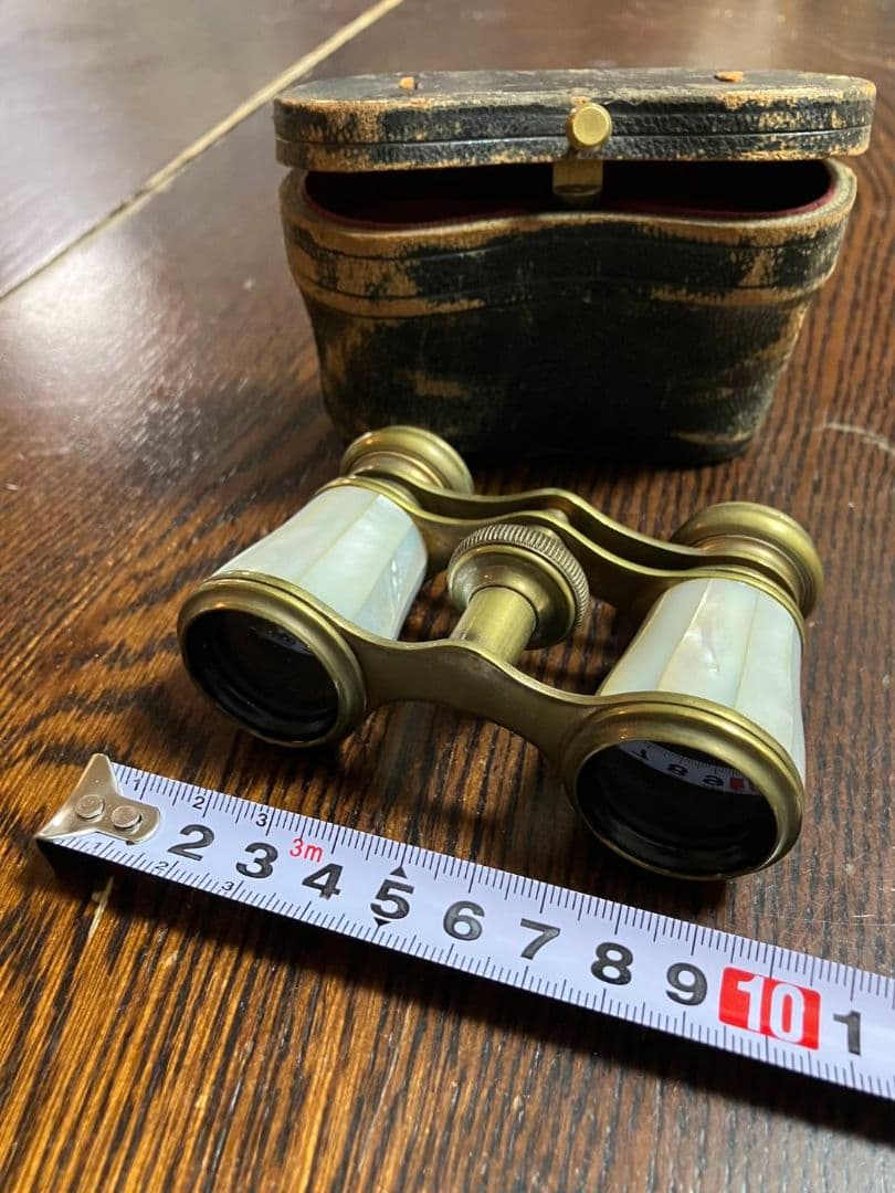 西洋アンティーク　白蝶貝オペラグラス