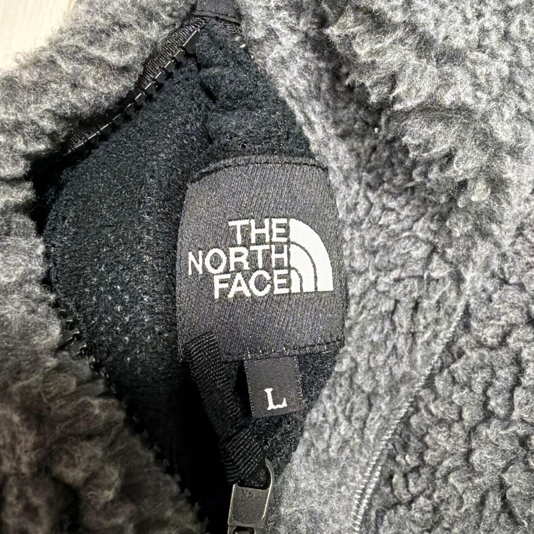 THE NORTH FACE フリース　リバーシブル　ベスト グレー