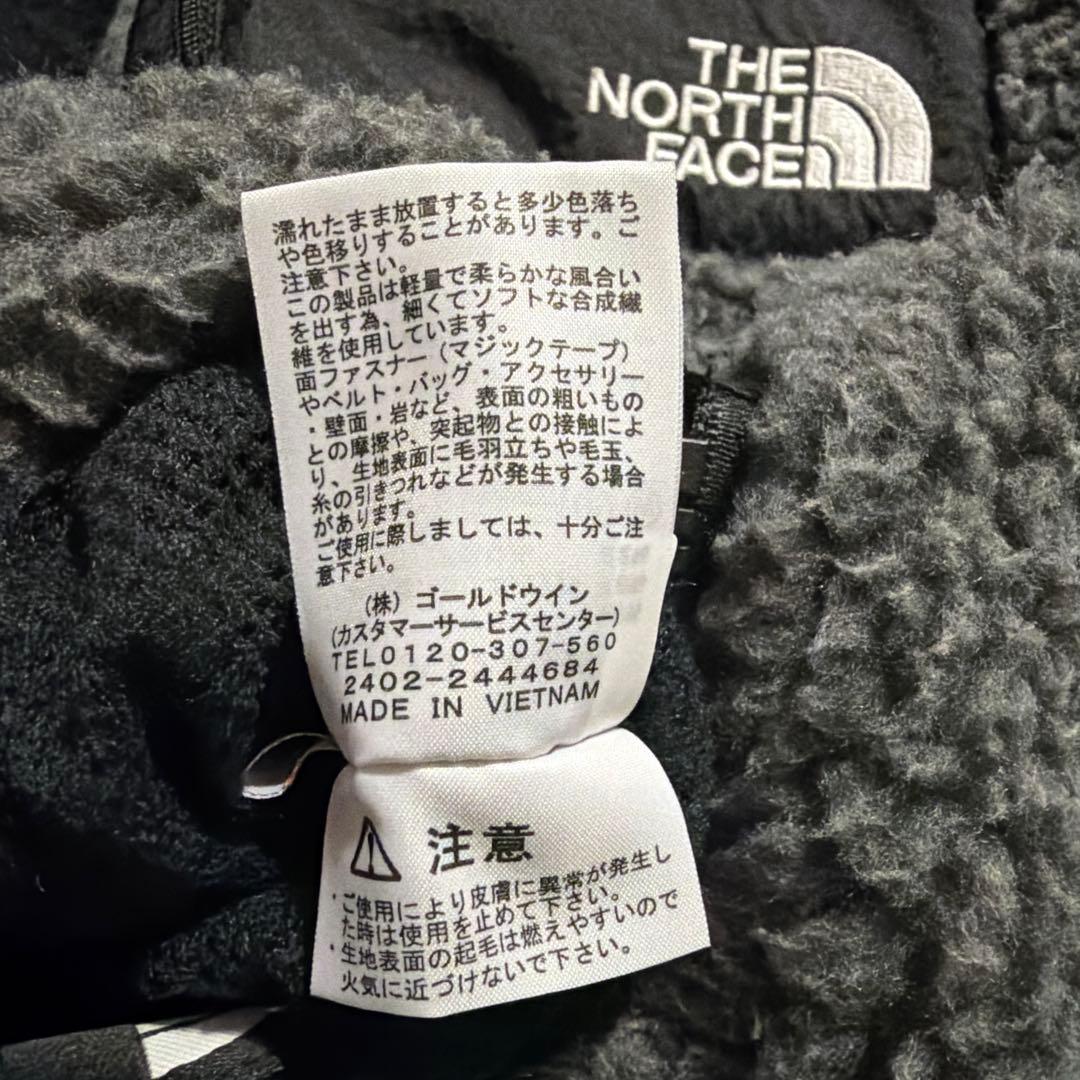 THE NORTH FACE フリース　リバーシブル　ベスト グレー