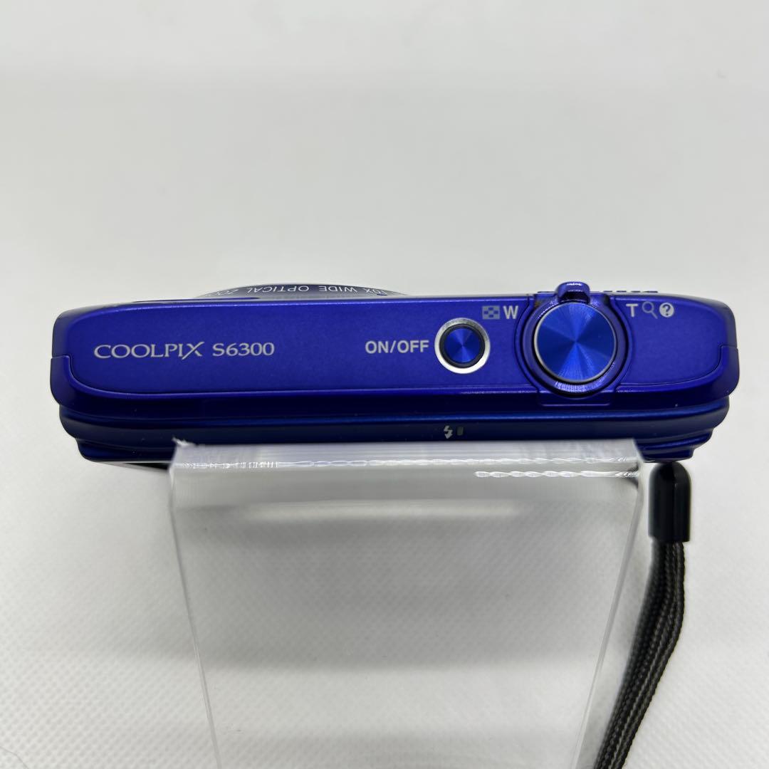Nikon COOLPIX S6300 ブルー デジタルカメラ