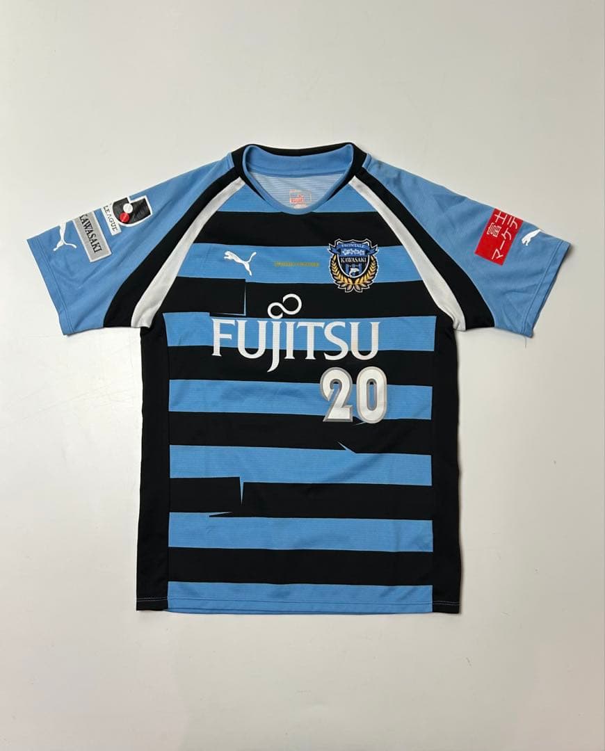 川崎フロンターレ PUMA サッカーシャツ　#20 稲本潤一　150サイズ