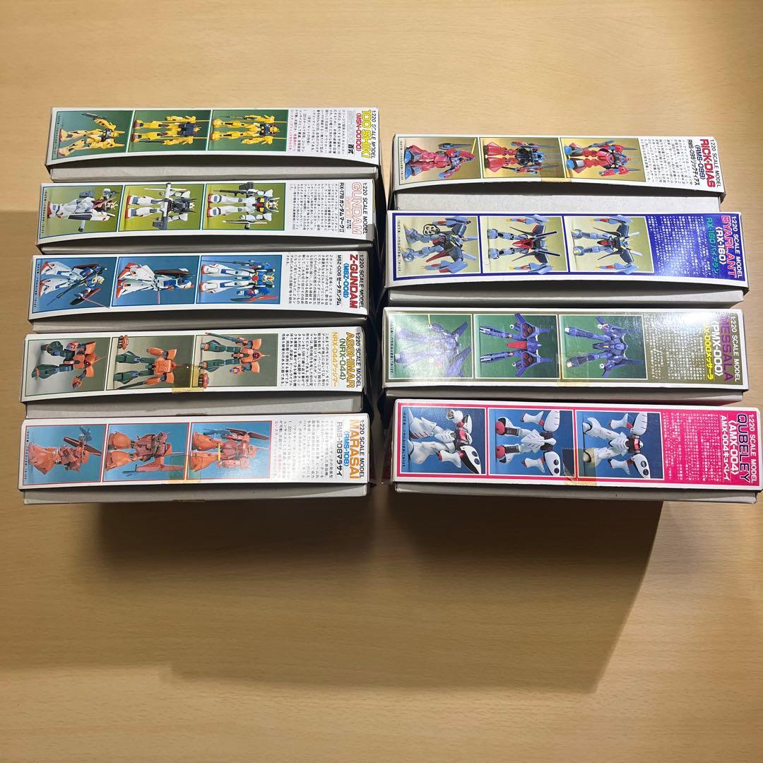 機動戦士Ｚガンダム　1/220 コンプリート9点セット