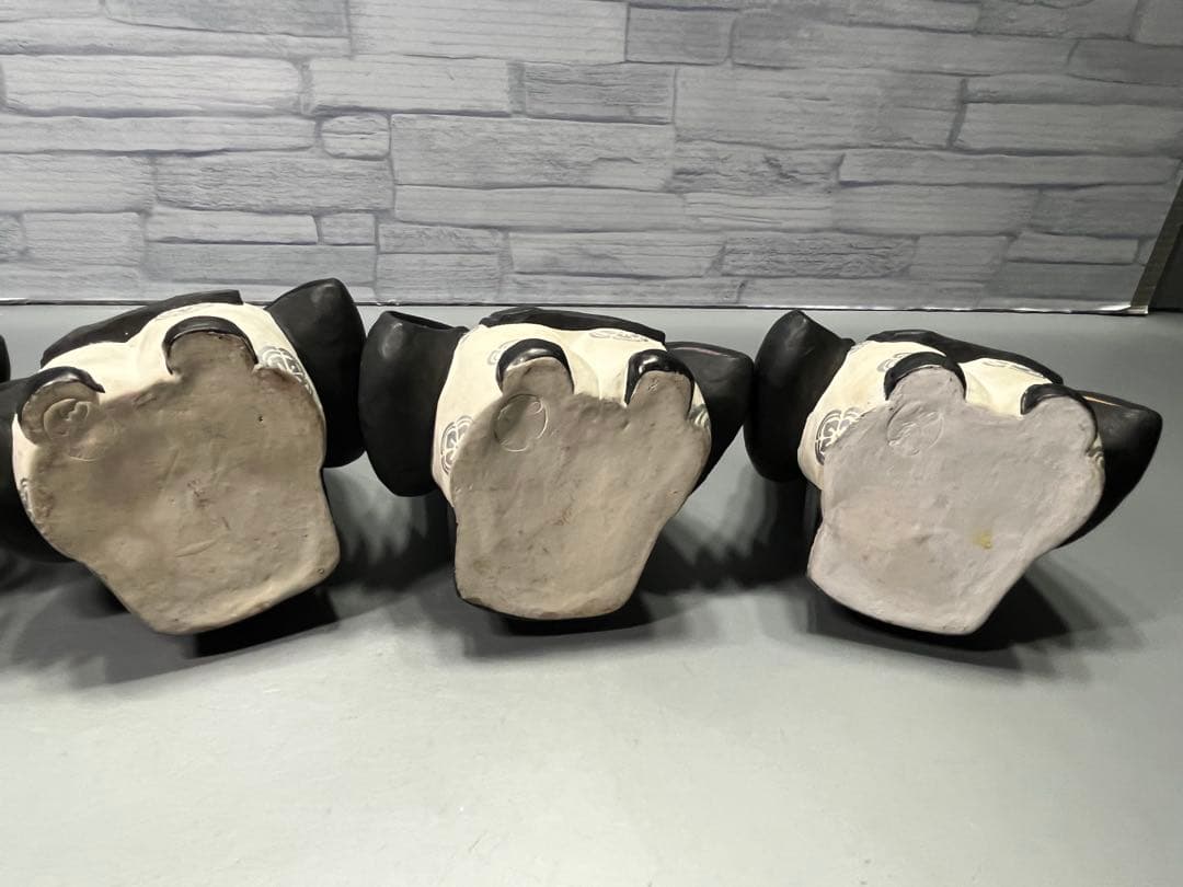 希少！昭和初期　堤人形　10体　明治節人形　雛人形　土人形