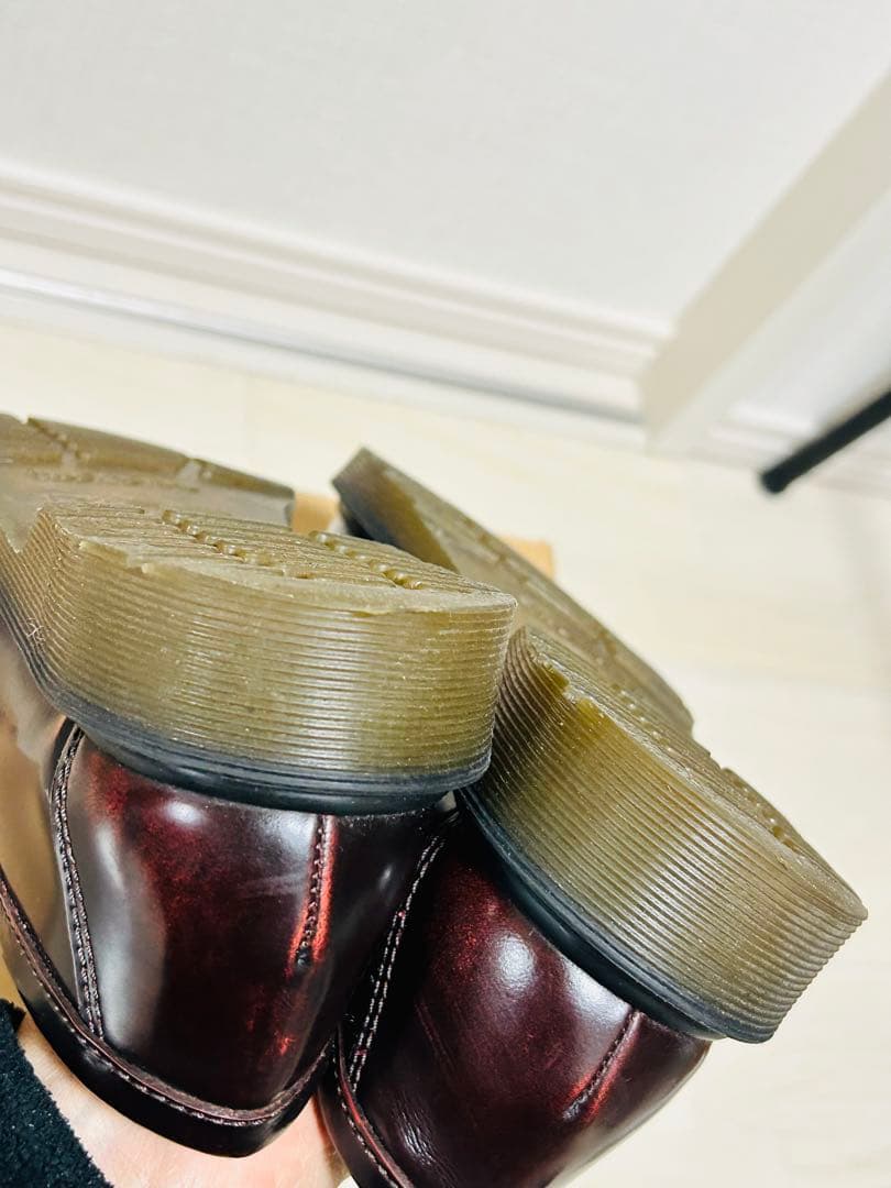 Dr.Martens ドクターマーチン タッセル ローファー チェリーレッド