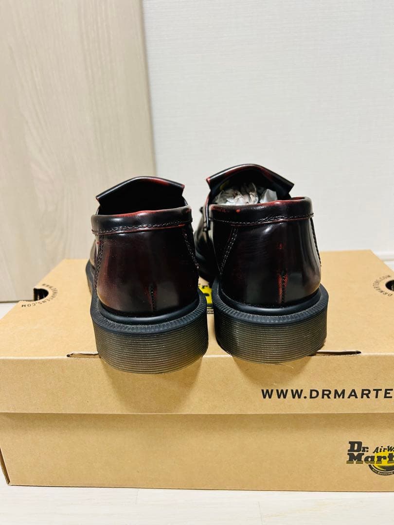 Dr.Martens ドクターマーチン タッセル ローファー チェリーレッド