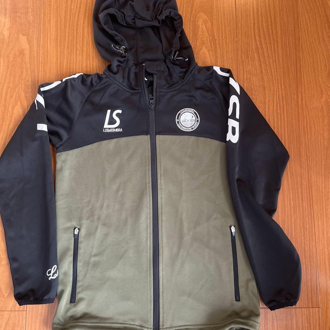 LS フード付きトレーニングウェア上下セット