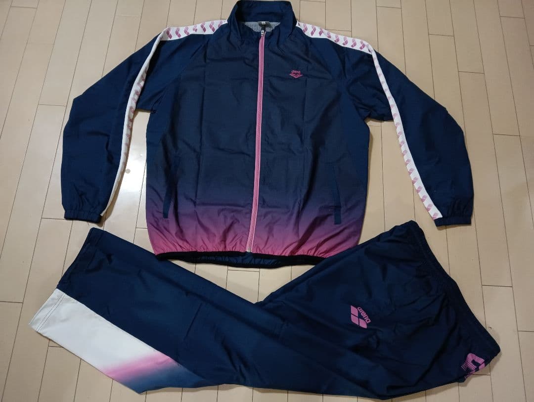 arenaアリーナ ナイロン セットアップ上下 水泳ARS-1086 1046P