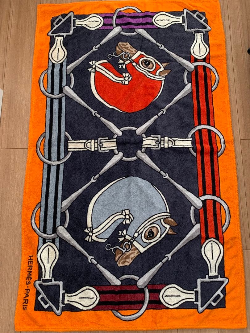 美品❤️エルメスビーチタオル