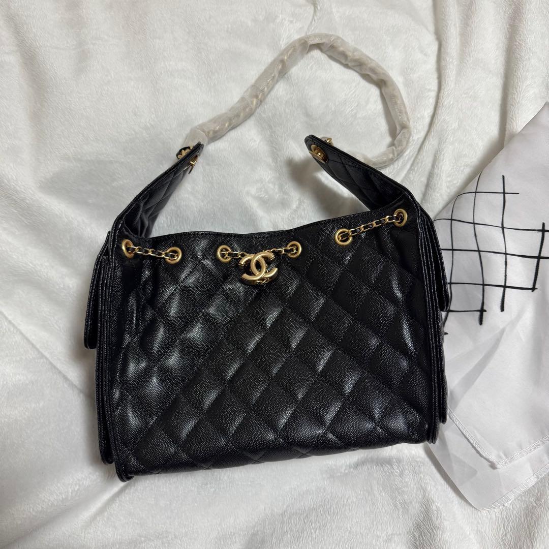 お値下げ中❣️CHANEL 25 ノベルティ ハンドバッグ ブラック