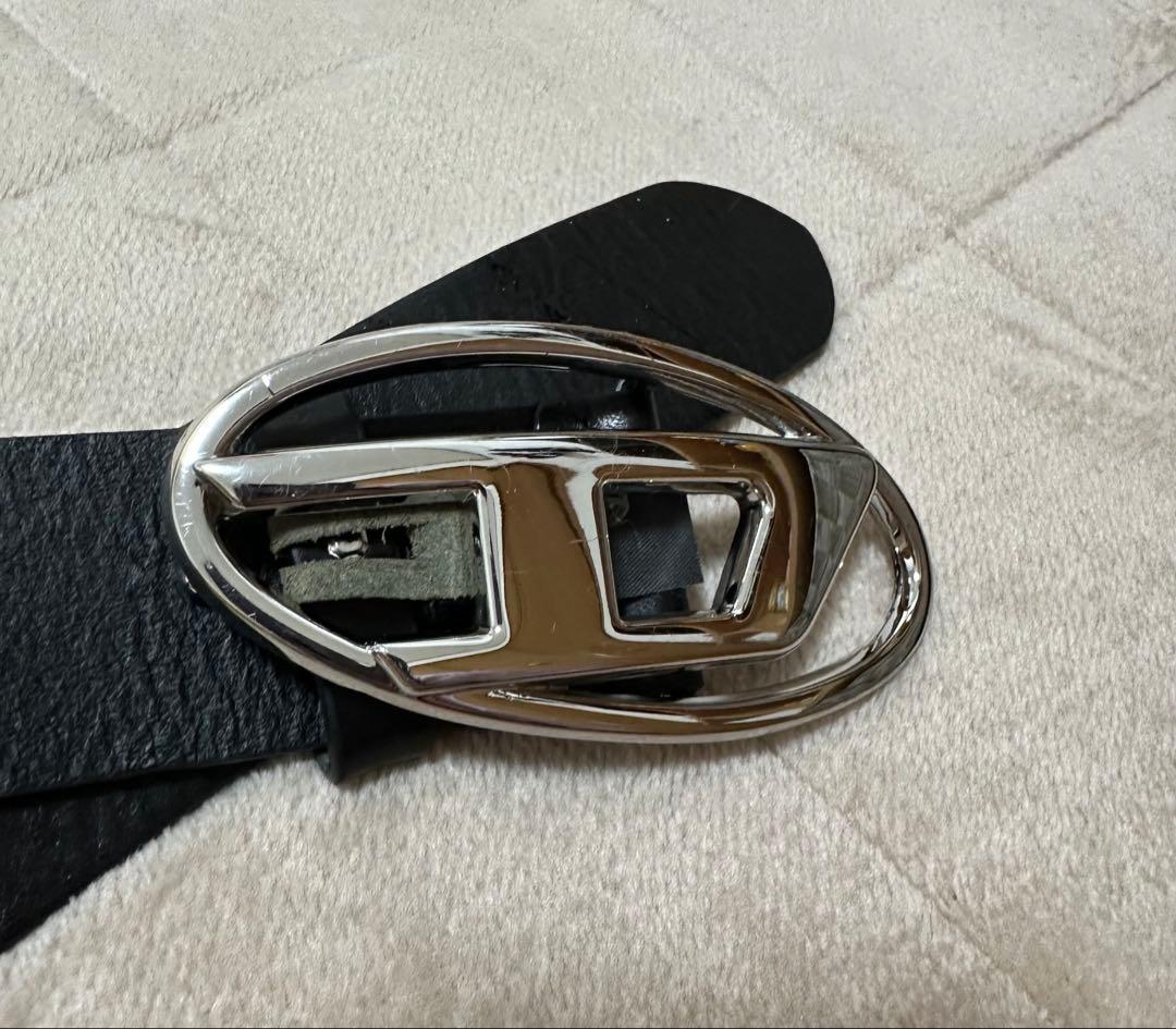 DIESEL カウレザーベルト 本革ベルト 70/28