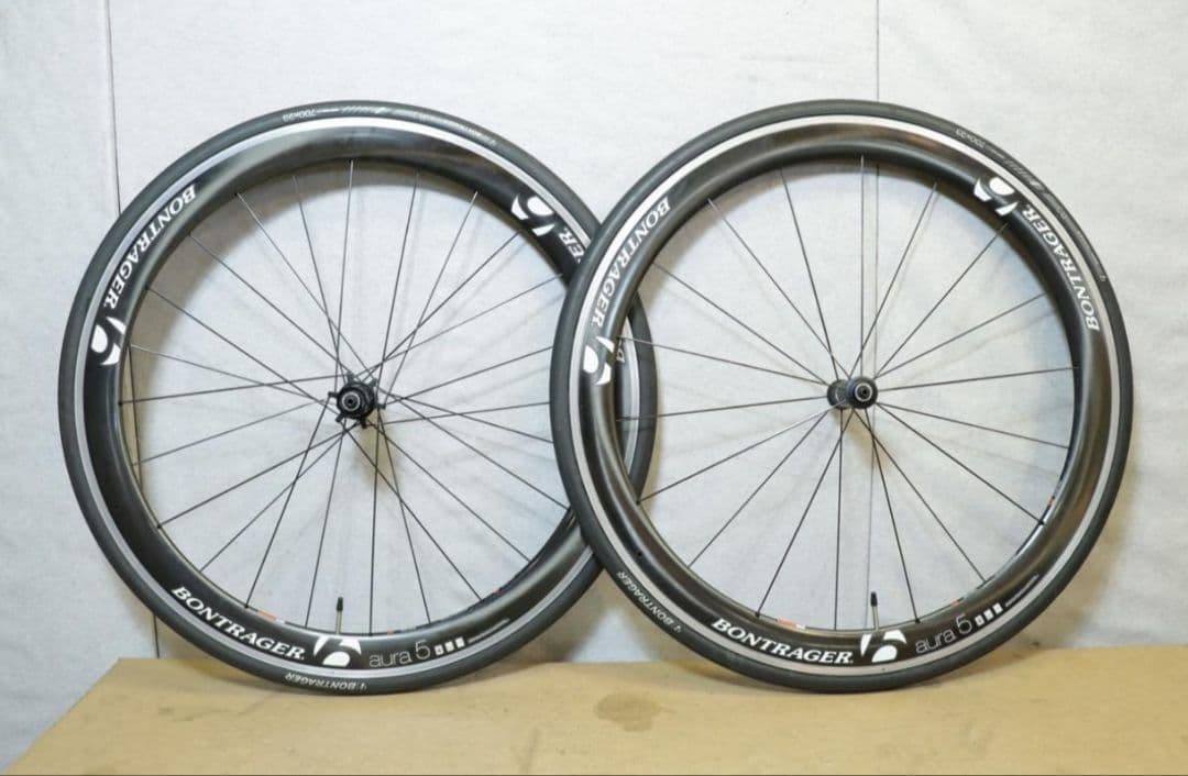 BONTRAGER aura5 クリンチャー ホイール エアロ