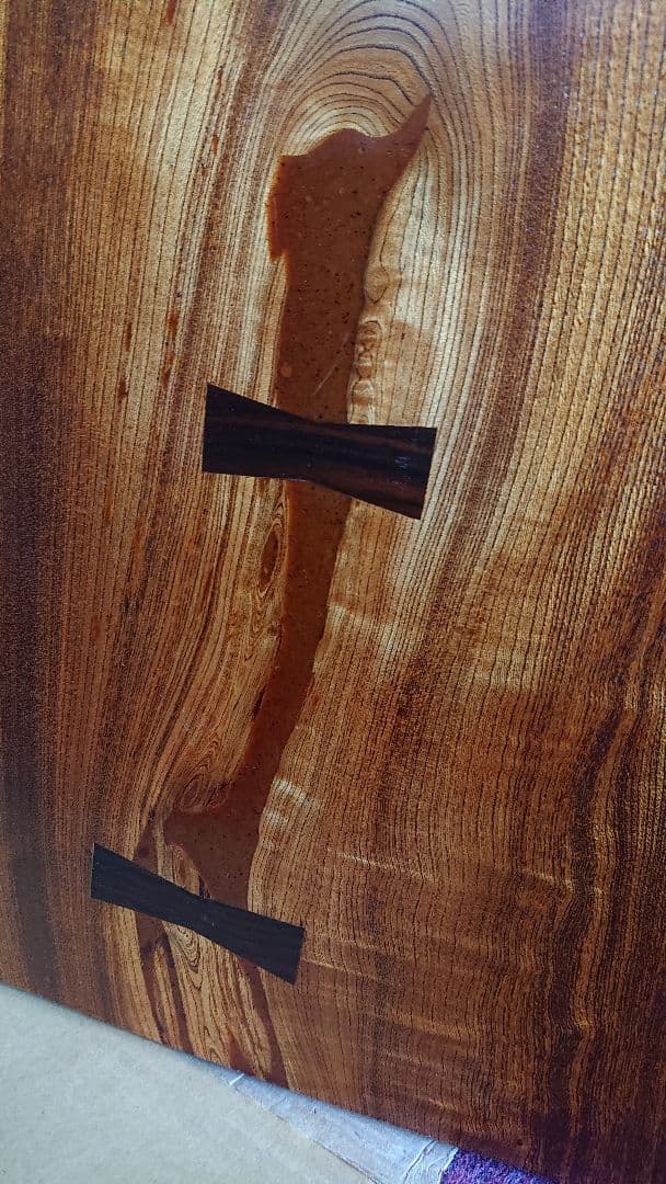 たける♂ 一枚板 栓 天板 岩泉純木家具