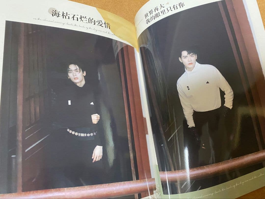 山河令　ゴンジュン・張哲瀚　BAZAAR 写真集