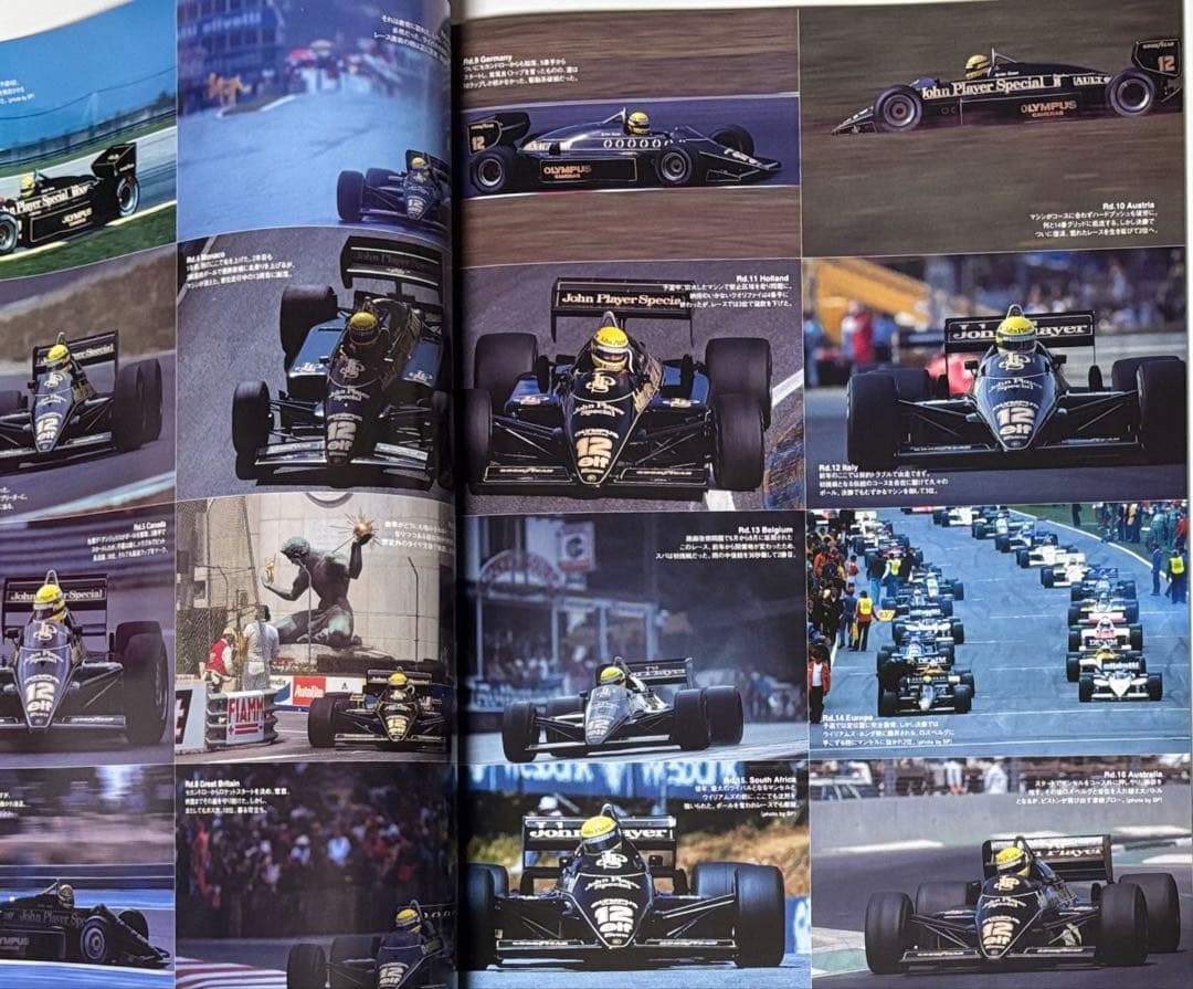 アイルトンセナ雑誌+ ロータス50周年DVD+ ポスター+ ミニカー セット