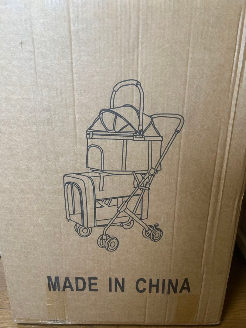 ペットカートBolinker分離型ダブルデッカー 大容量折りたたみ式