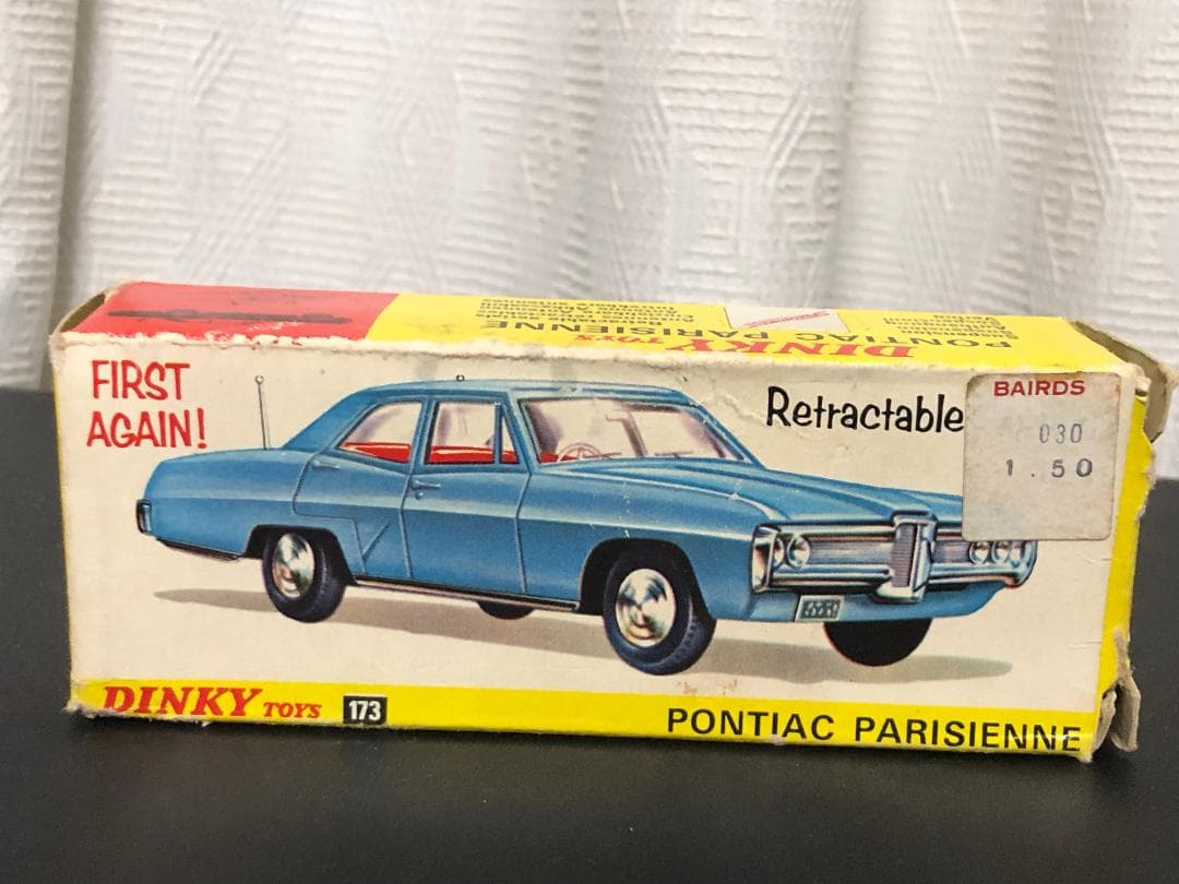 【元箱付・激レア】ディンキー 173 ポンティアック パリジェンヌ アンテナ可動