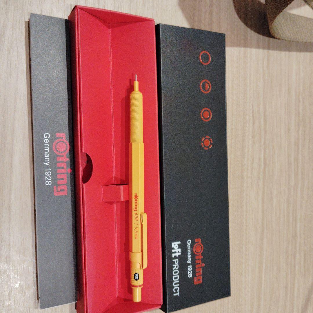rotring Tikky シャープペンシル イエロー