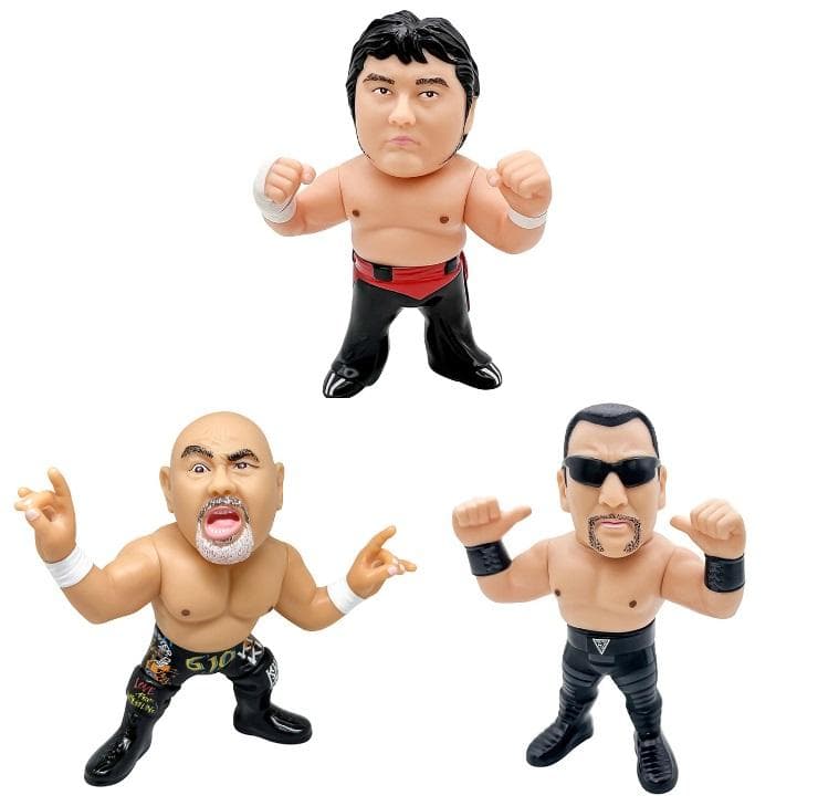 【新品・未開封】闘魂三銃士 16dソフビコレクション 3体セット