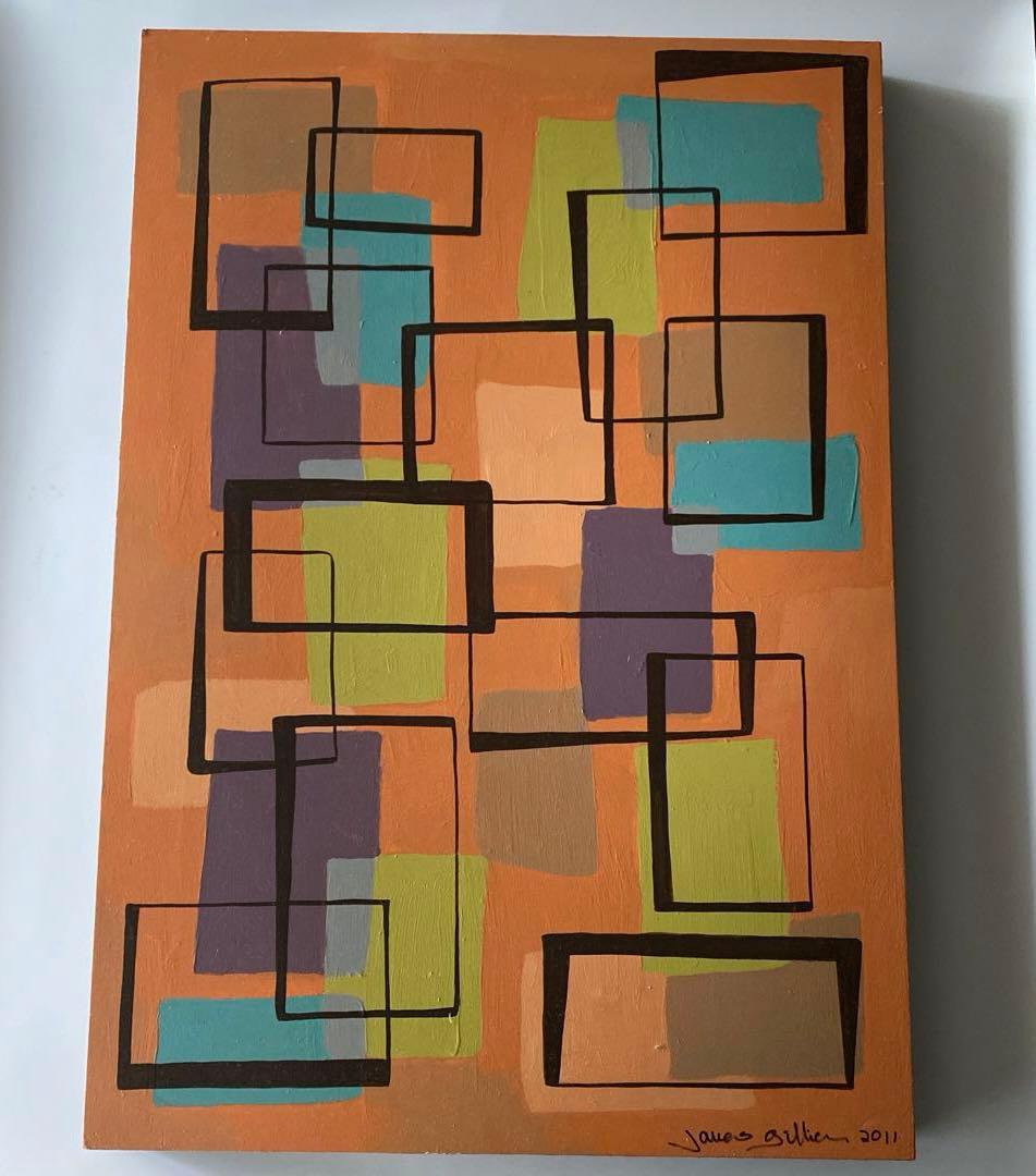 ユニークピース James Gilliam アート作品 絵画