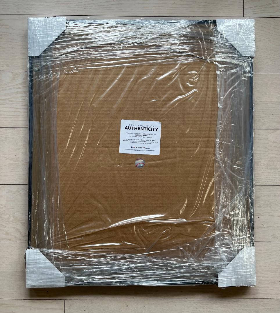 山本由伸 2025 WS MVP 記念フレーム 実使用ダート入り 正規品 限定