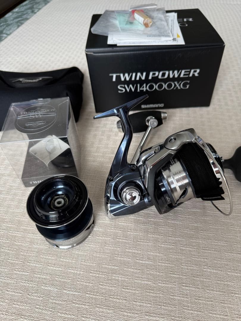 SHIMANO ツインパワーSW14000XG 10000スプールセット