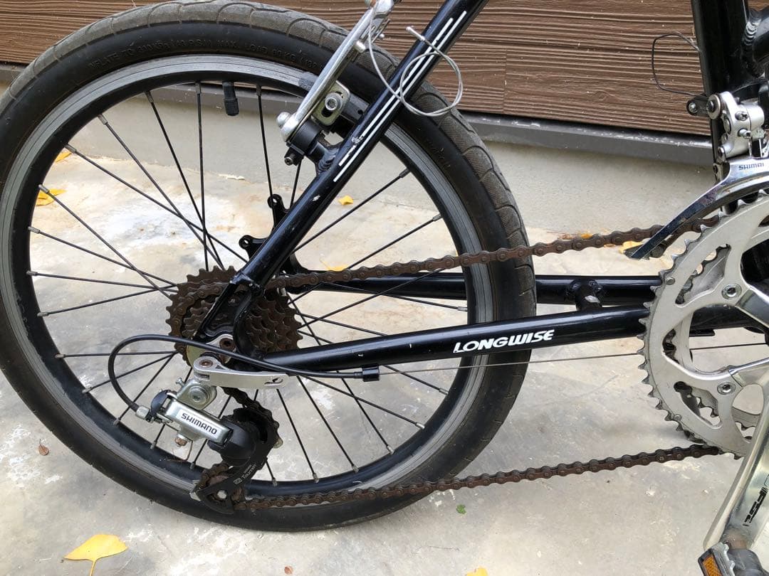 LONGWISE ミニベロ ブラック