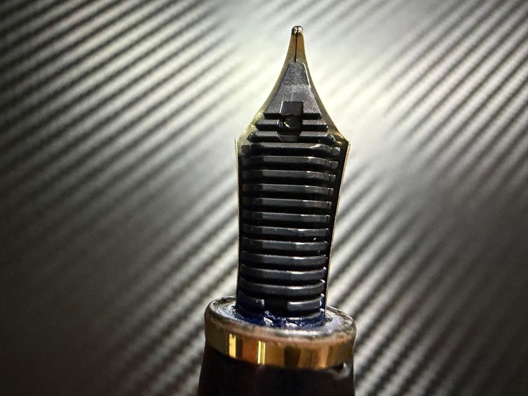 極美品 旧型 セーラー プロフィット スタンダード ブラック HB 硬太 万年筆