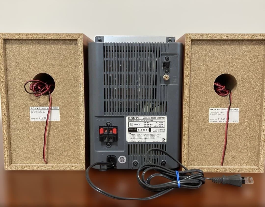 SONY MD搭載オールインワンコンポ CMT-M35WM ソニー