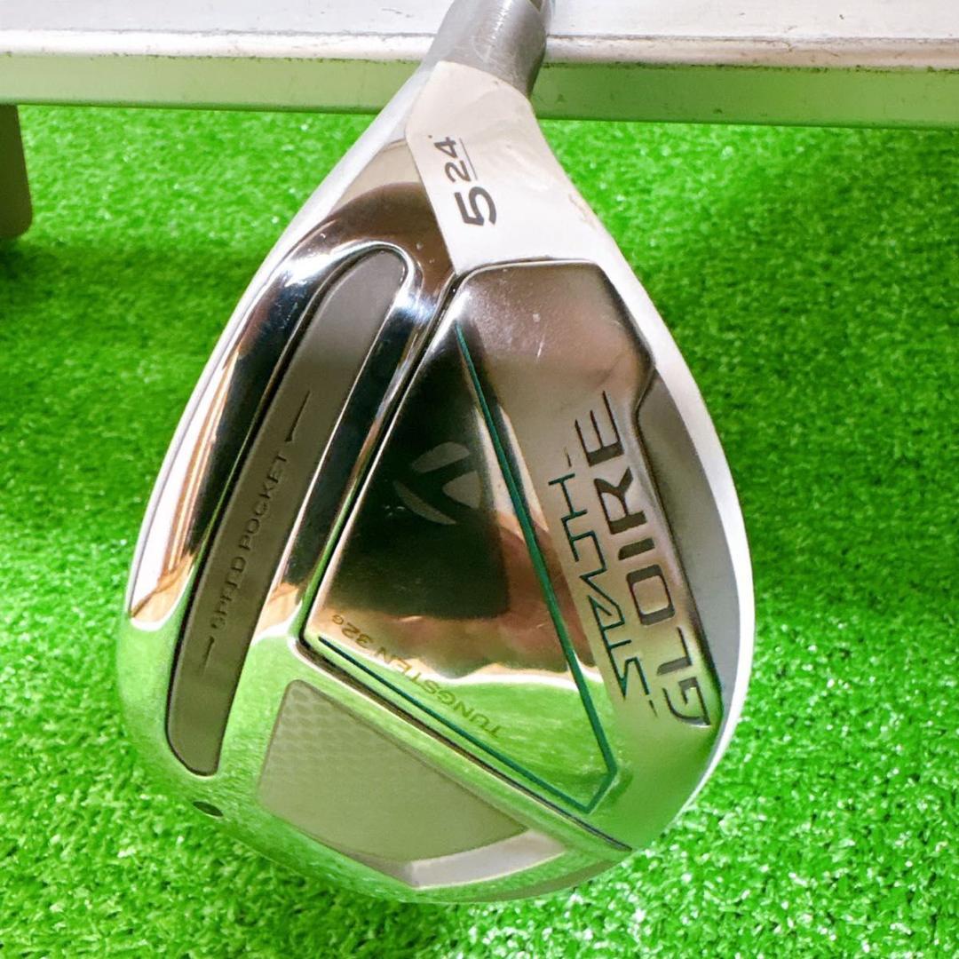美品　テーラーメイド ステルスグローレ 5U ユーティリティ　A レディース