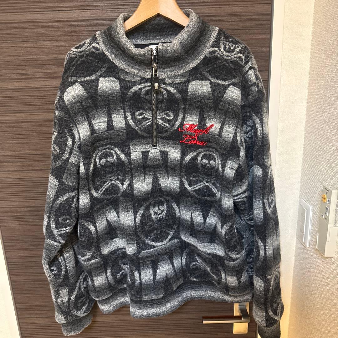 MARK & LONA ハーフジップセーター 50