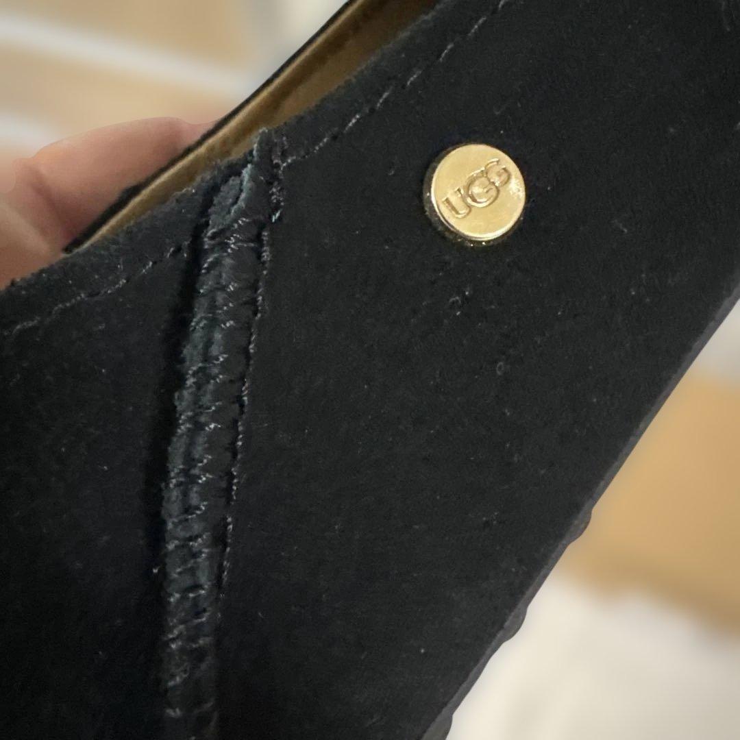 専用　UGG モカシン　８サイズ25.０㎝　極美品　黒
