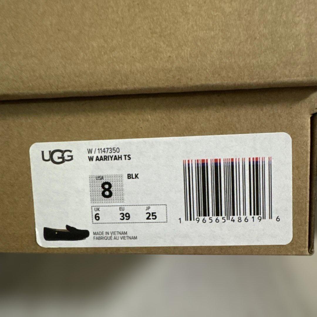 専用　UGG モカシン　８サイズ25.０㎝　極美品　黒