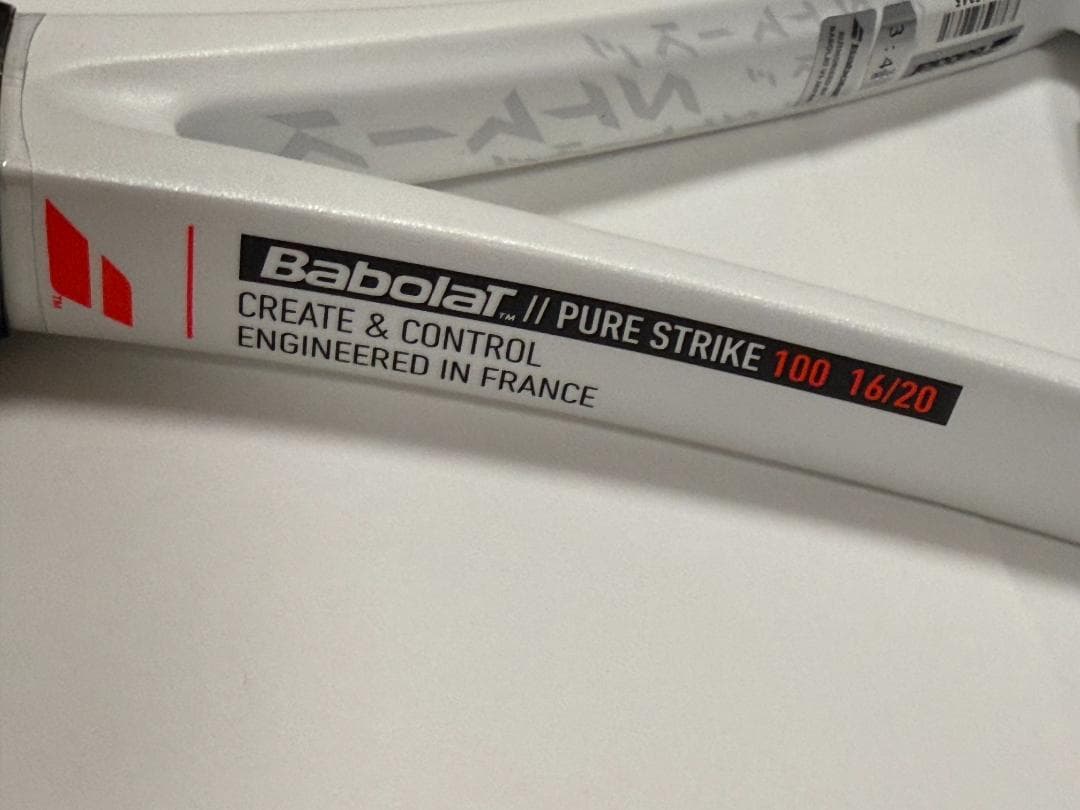 Babolat PureStrike100 16x20 バボラ G3 新品未使用