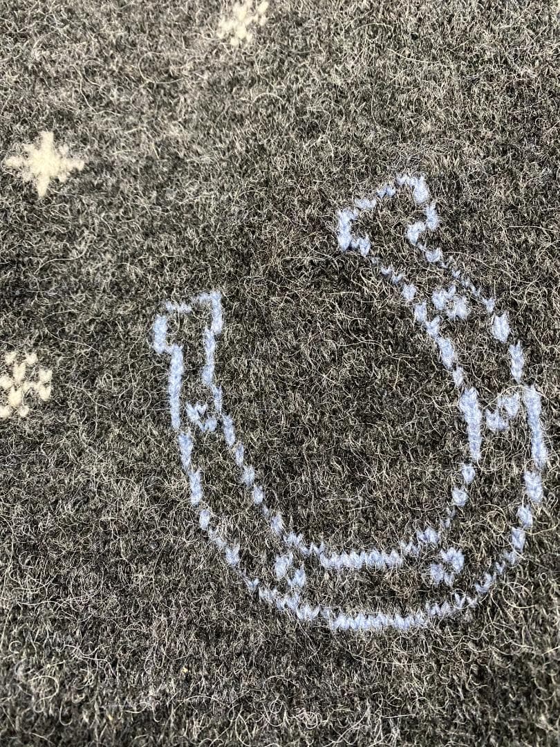 新品 【ZARA 】　ジャカードニットボタンカーディガン M