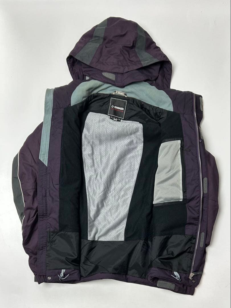 GOLDWIN スキーウェア　パープル　Oサイズ(L〜XL)