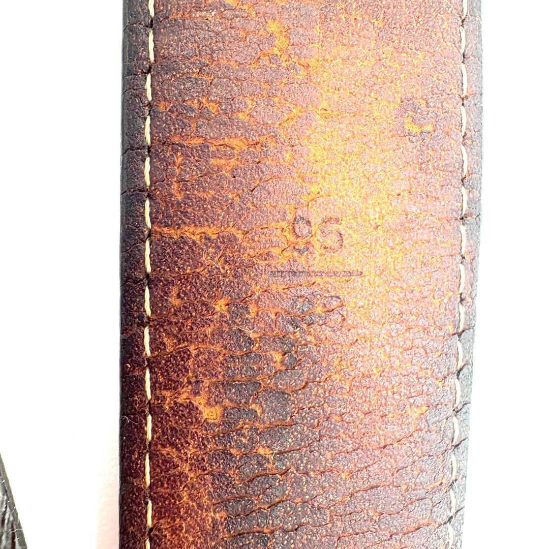 VUITTON　ベルト　モノグラム　サンチュール　レザー　PVC　ゴールド