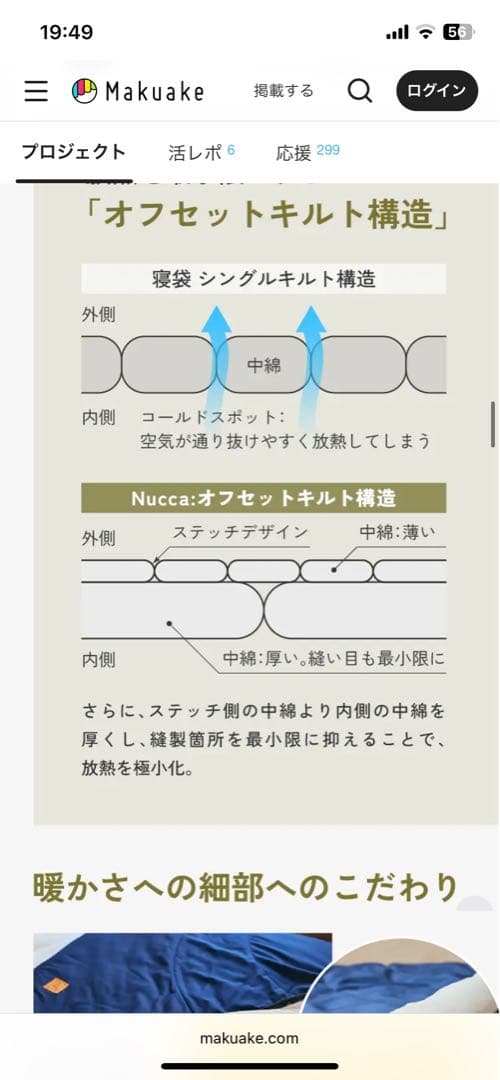 【世界一の寝袋★】Nuuca Sleep Max セット②（①と②を購入下さい）