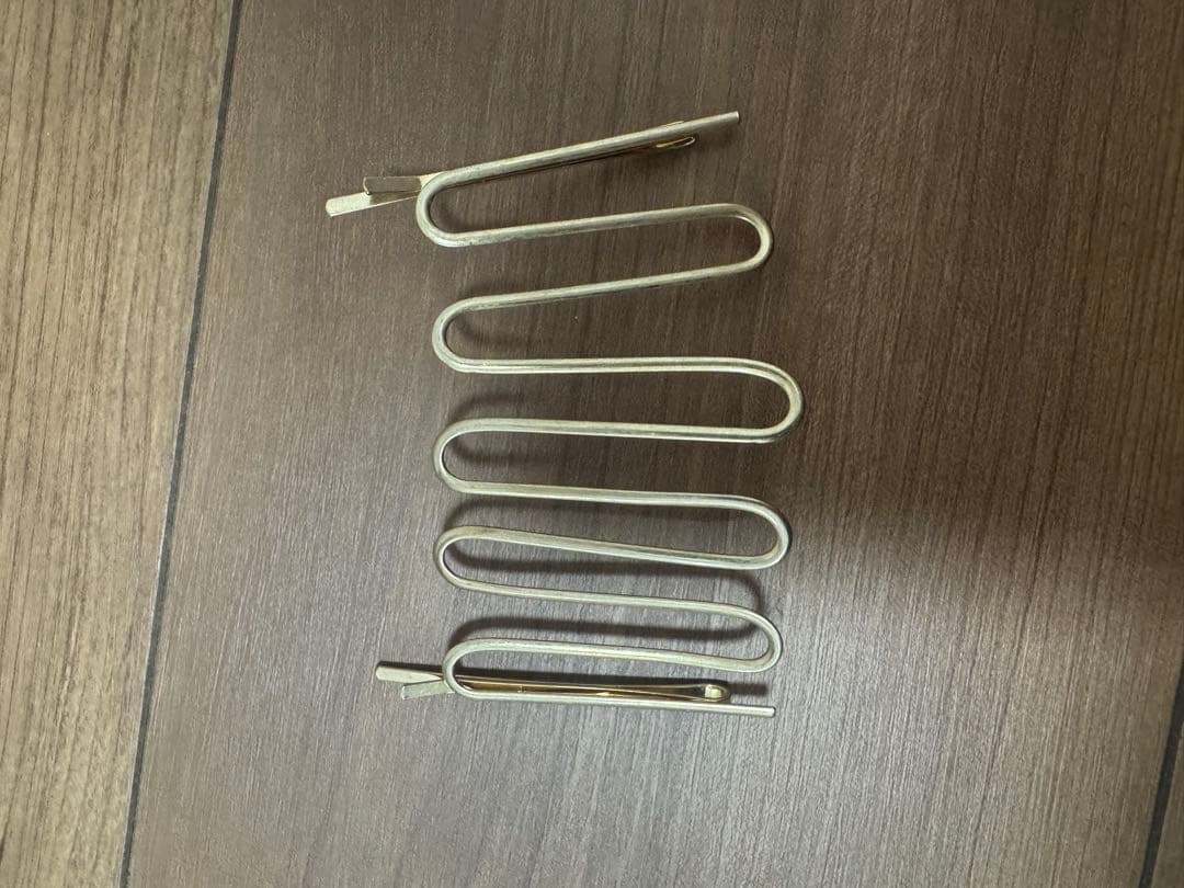 SYKIA Wave Hair Wire Pin シルバー&ゴールドセット