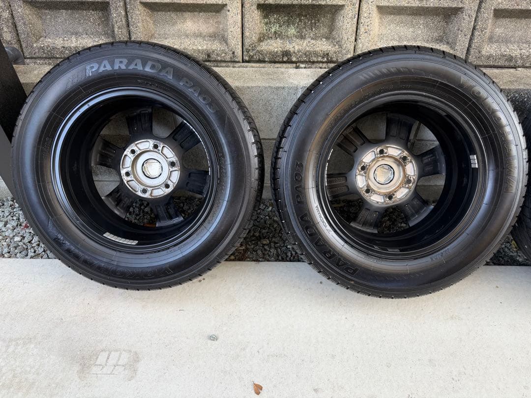 YOKOHAMA PARADA PA03 タイヤホイール4本セット ハイエース