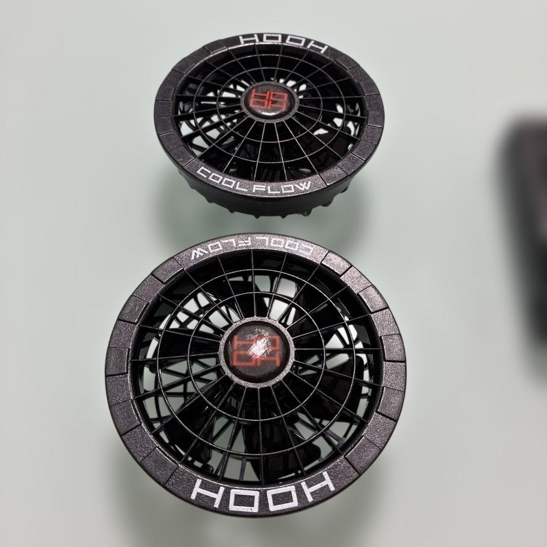 HOOH 空調服用ファンセット　バッテリー込み