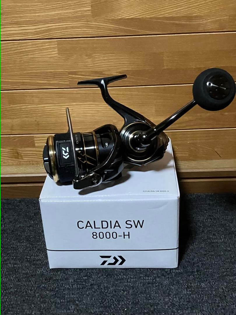 ※若干異音あり※ Daiwa CALDIA SW 8000-H スピニングリール