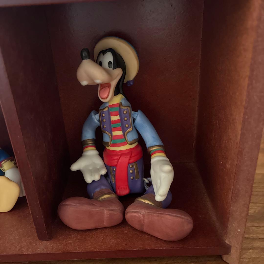 ディズニーシー✴︎Open記念陶器ミッキー他4体セット木箱入り❣️人形に傷なし
