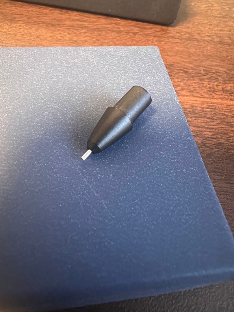 野原工芸　サペリ杢シャーペン　固定式口金付き