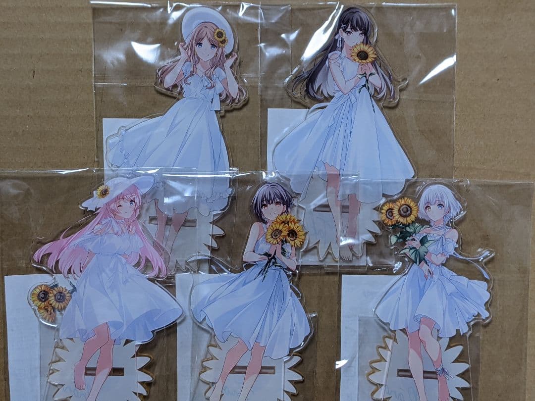 バンドリ　MyGO!!!!!　アクリルスタンド　5点セット