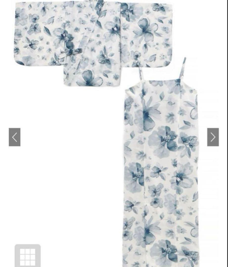 公式完売浴衣‼️GRL [fy027] 水彩花柄浴衣セットセパレート