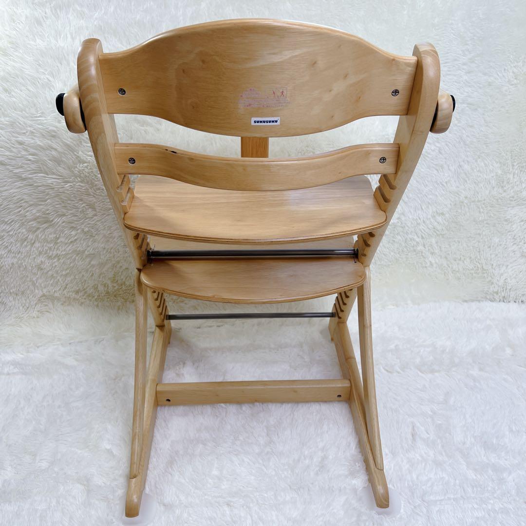 【美品】【付属品有】 大和屋 すくすくチェア イーエヌ テーブル&ガード付