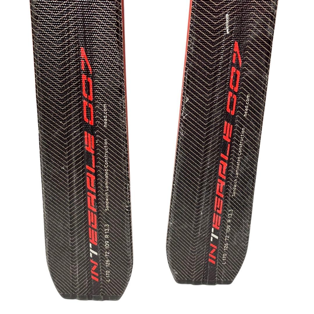 美品　HEAD INTEGRALE 007 スキー板 カービング　170