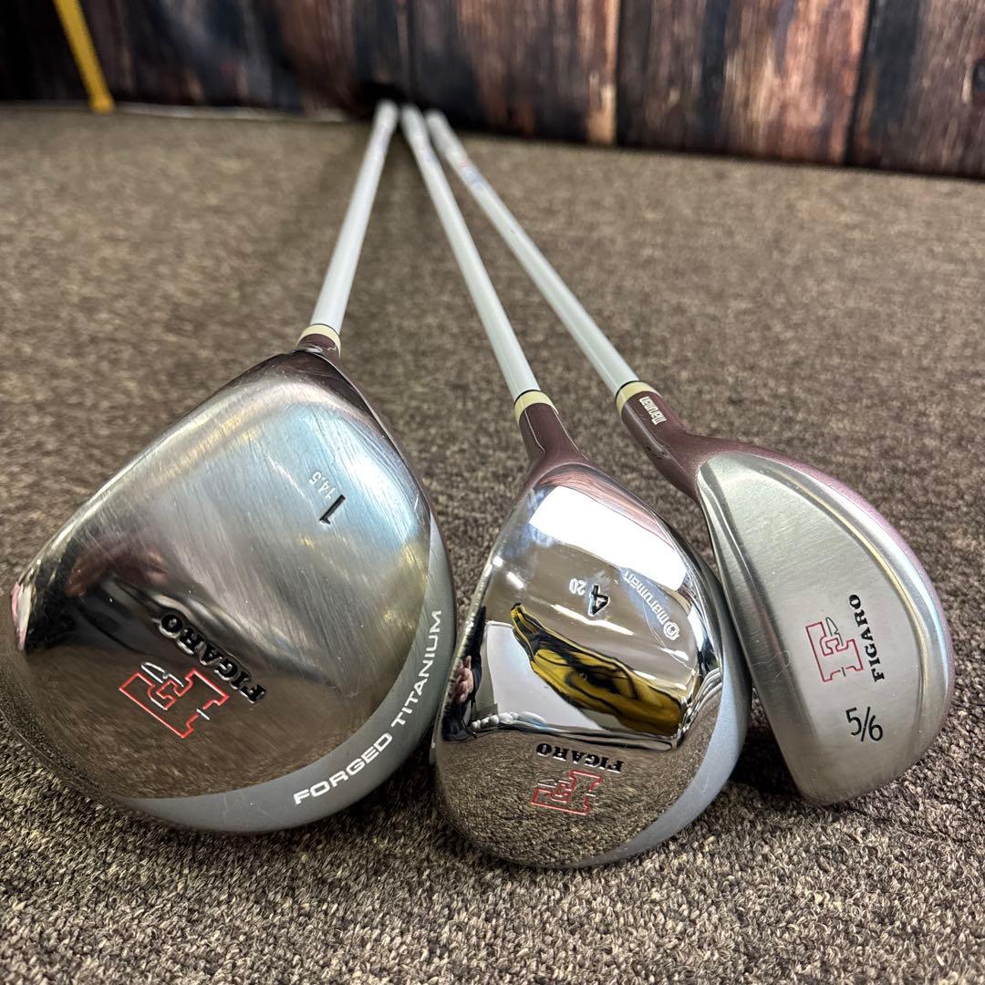 マルマン フィガロ レディースゴルフクラブ ハーフセット