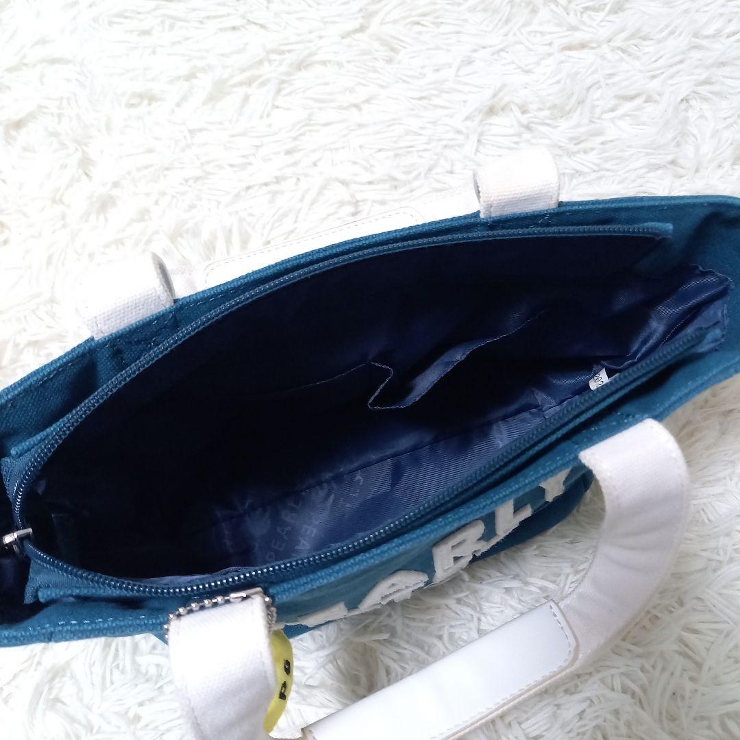 ●良品● パーリーゲイツ　ワッペン　スマイル　ゴルフ　カートバッグ　チャーム付き